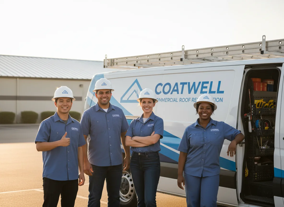 Commercial roof coating company in Baisden, WV